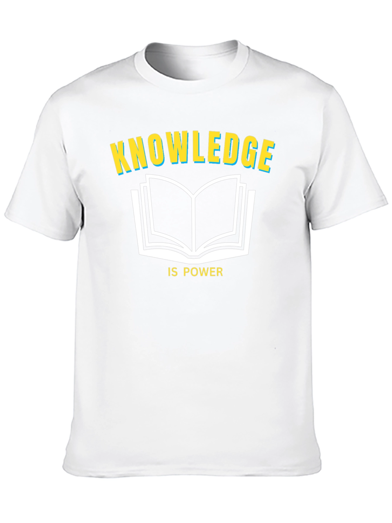 Knowledge is Power Black T-Shirt