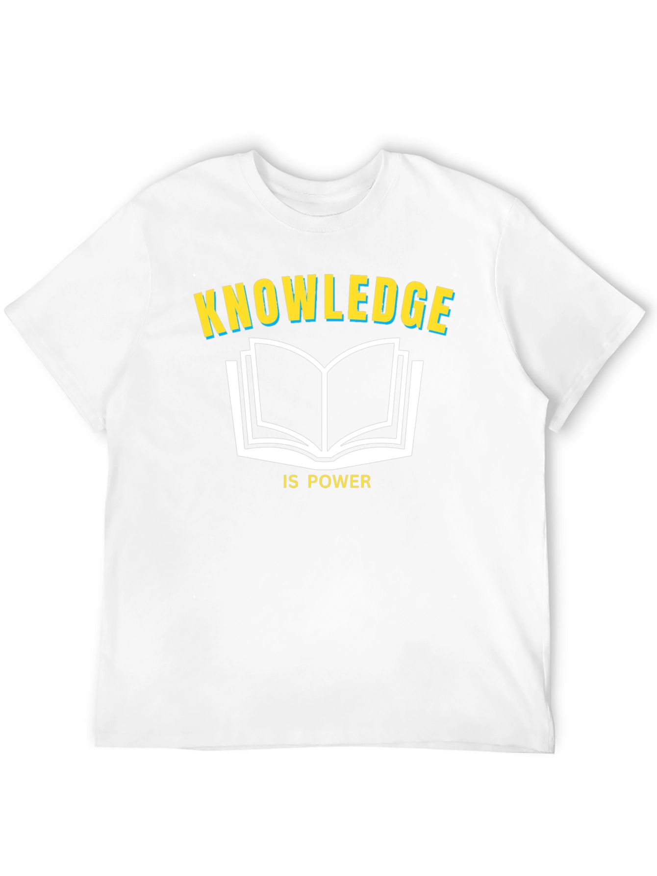 Knowledge is Power Black T-Shirt