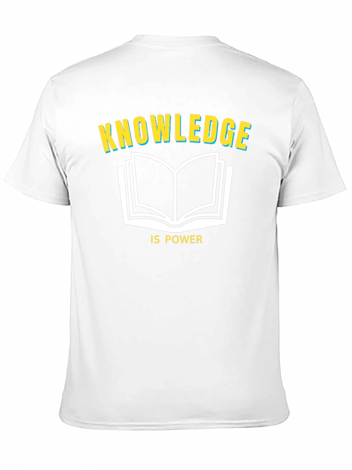 Knowledge is Power Black T-Shirt