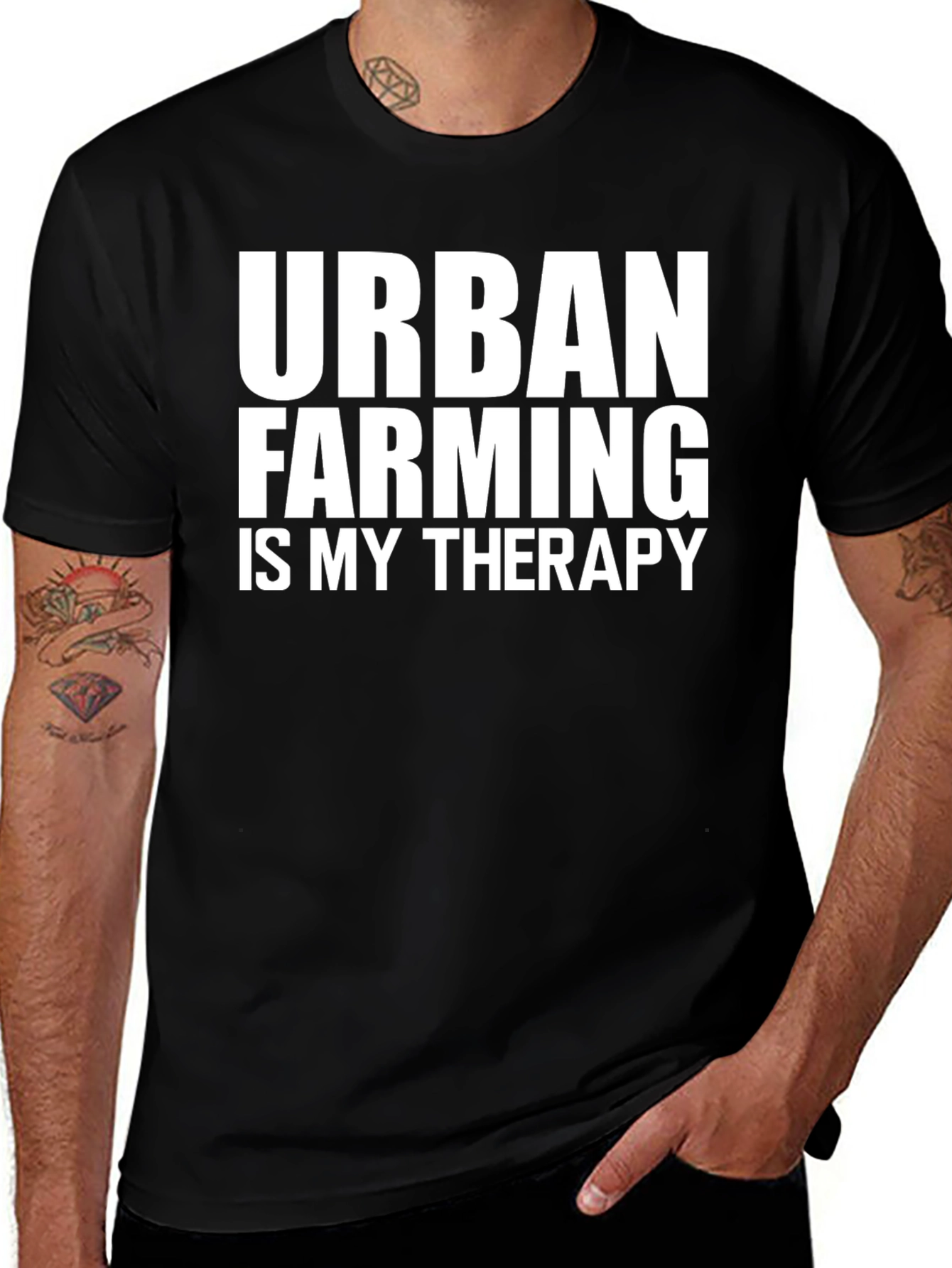 Urban Farming is My Therapy T-Shirt