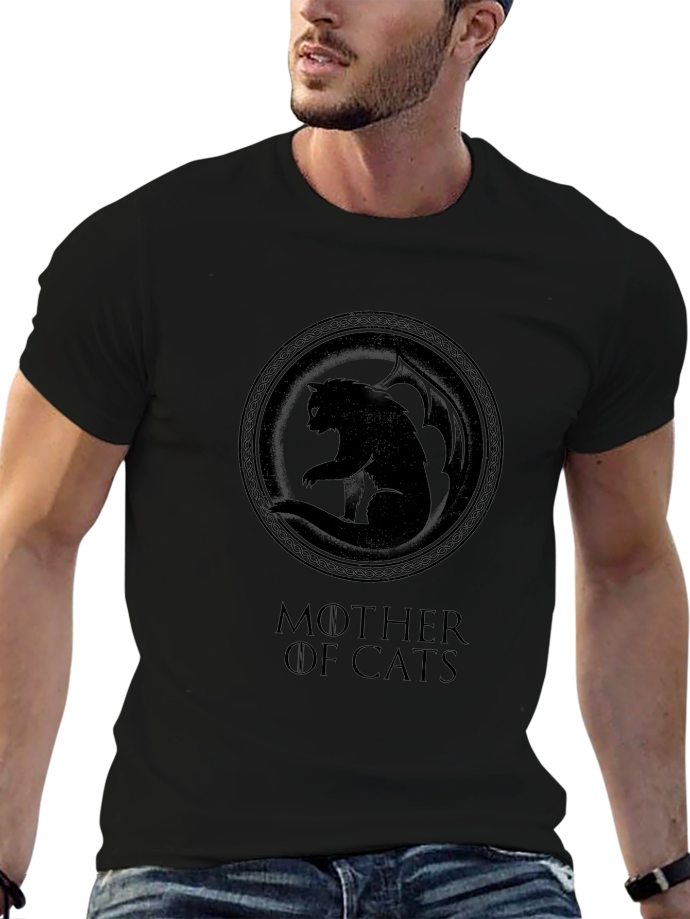 Mother of Cats Graphic T-Shirt