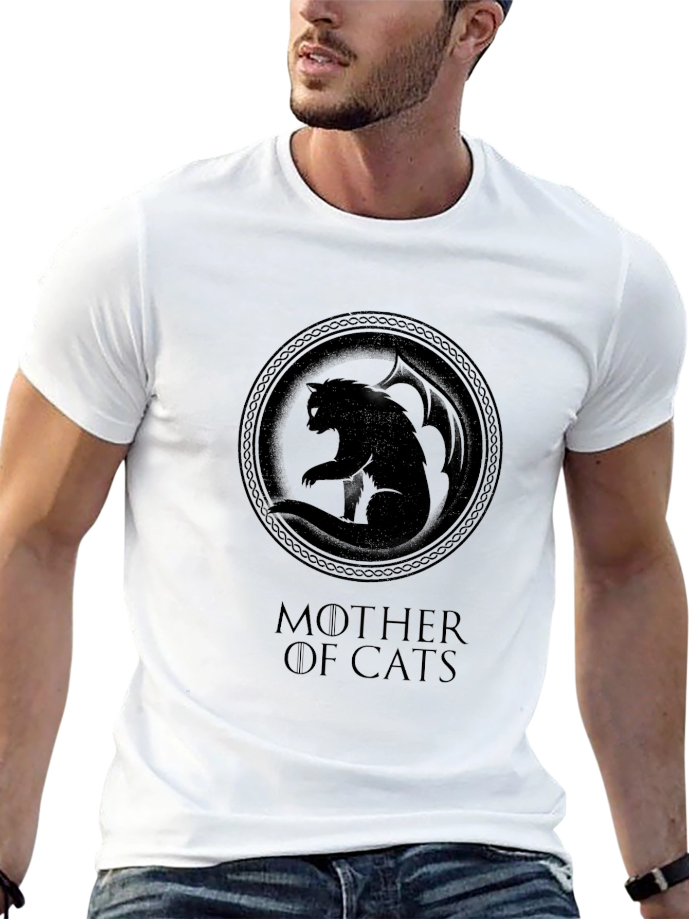 Mother of Cats Graphic T-Shirt