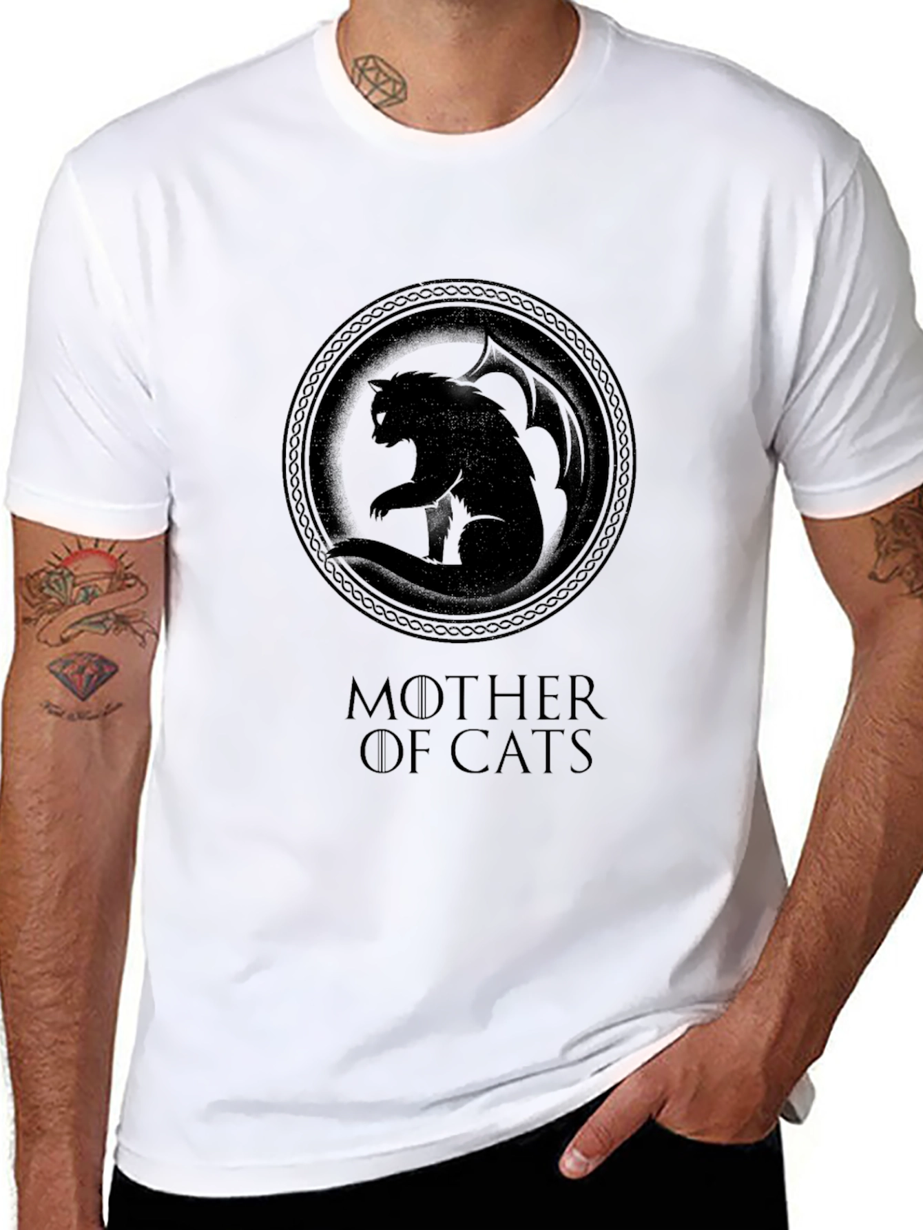 Mother of Cats Graphic T-Shirt
