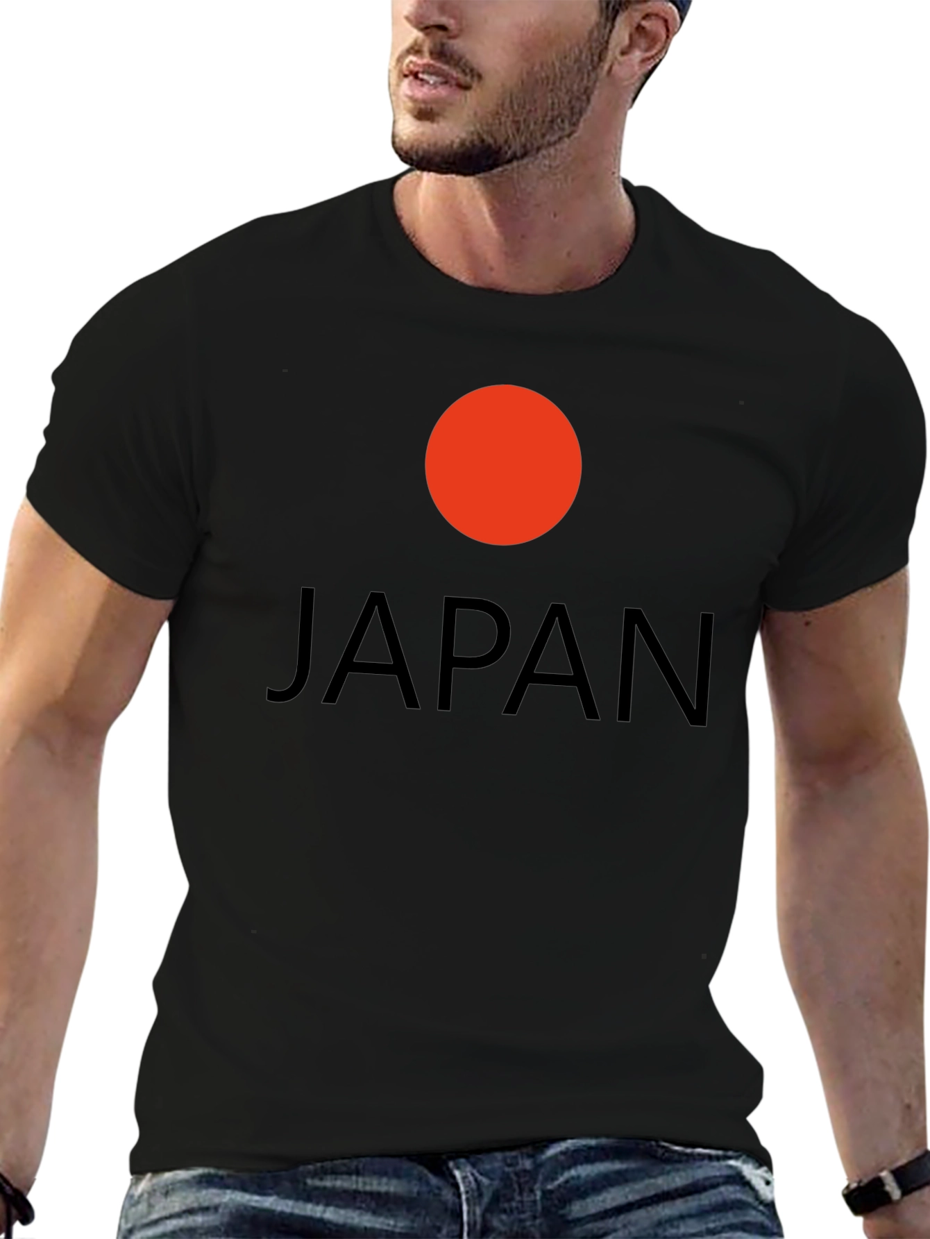 Japan Flag Graphic T-Shirt