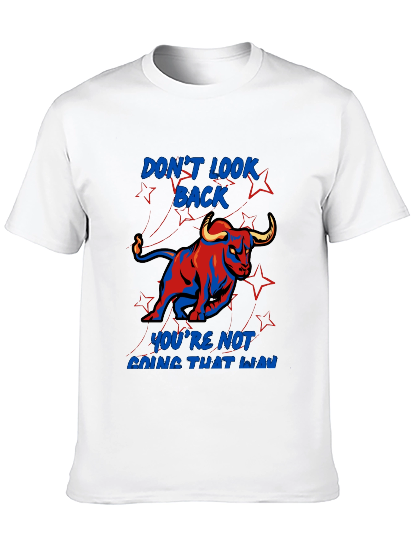 Dont Look Back Graphic Tee - Black