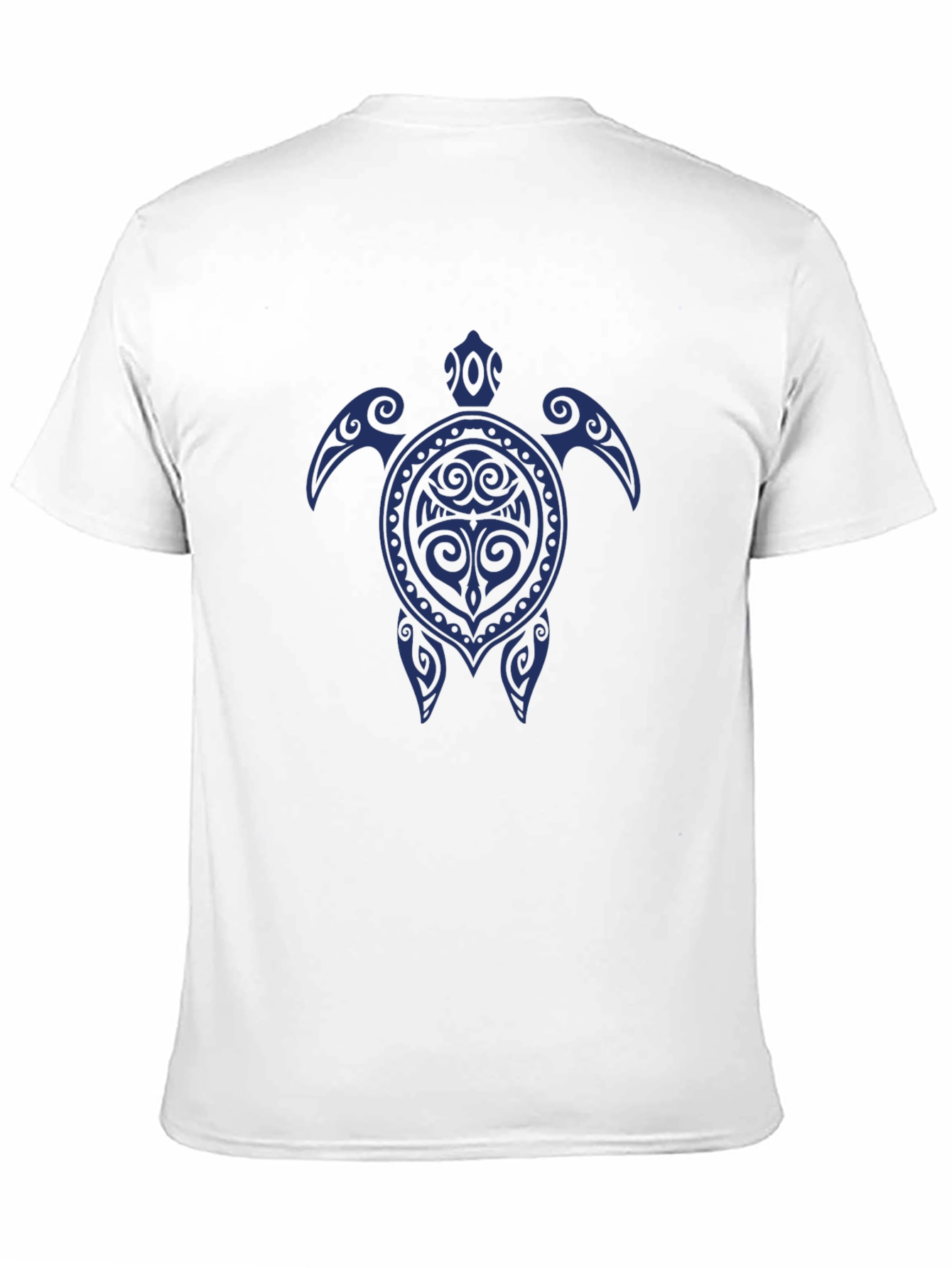 Tribal Turtle Graphic Tee - Soft Cotton Blend