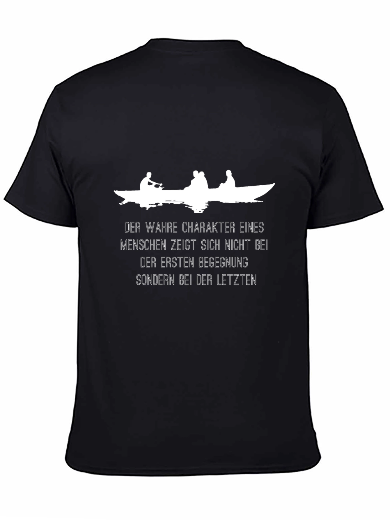 Character Quote Crew Neck T-Shirt