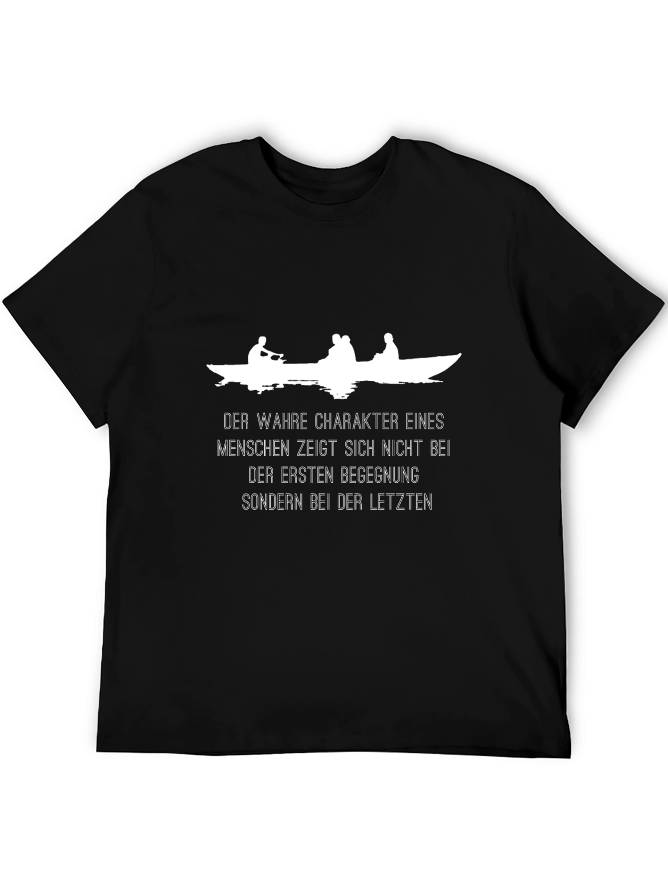 Character Quote Crew Neck T-Shirt