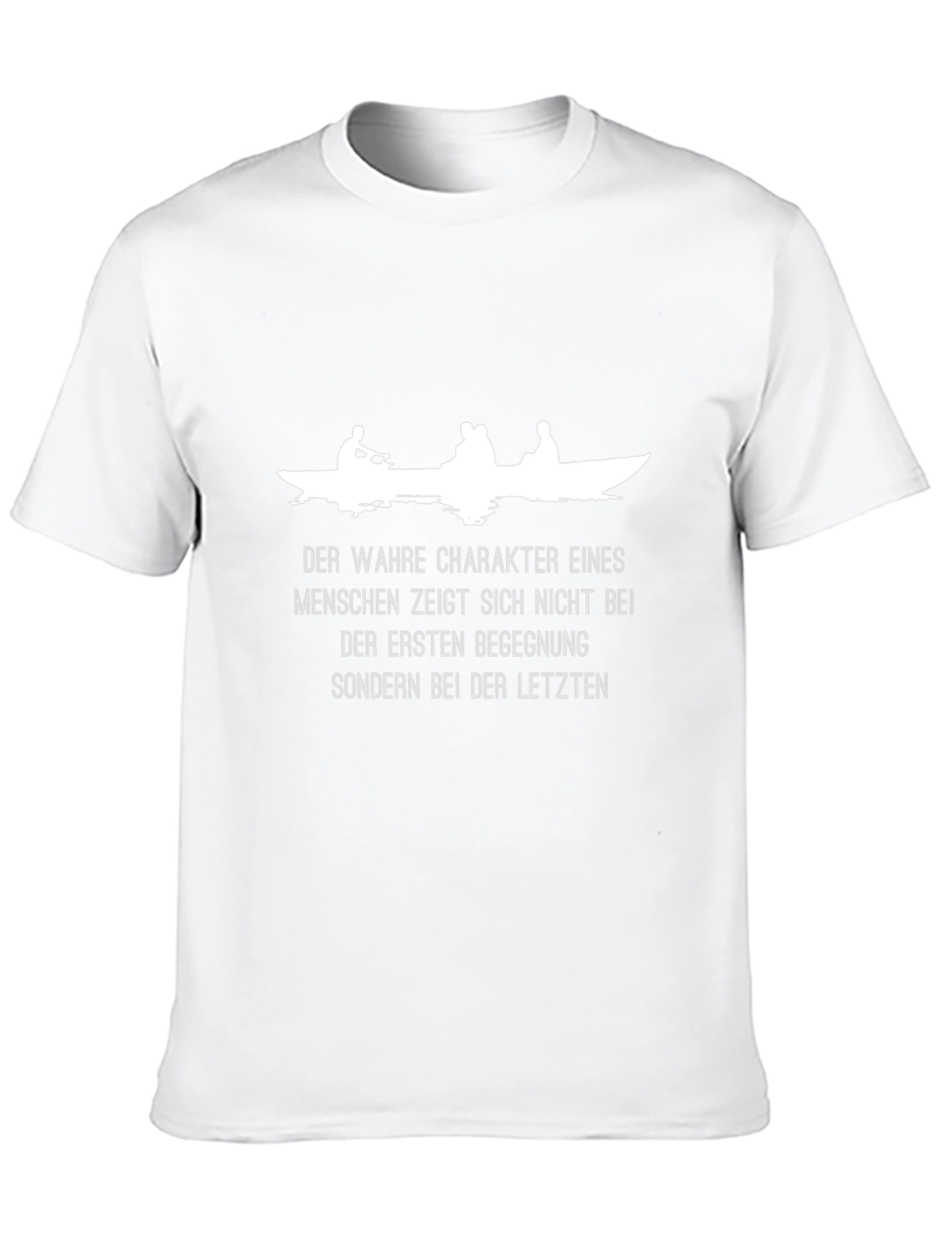 Character Quote Crew Neck T-Shirt