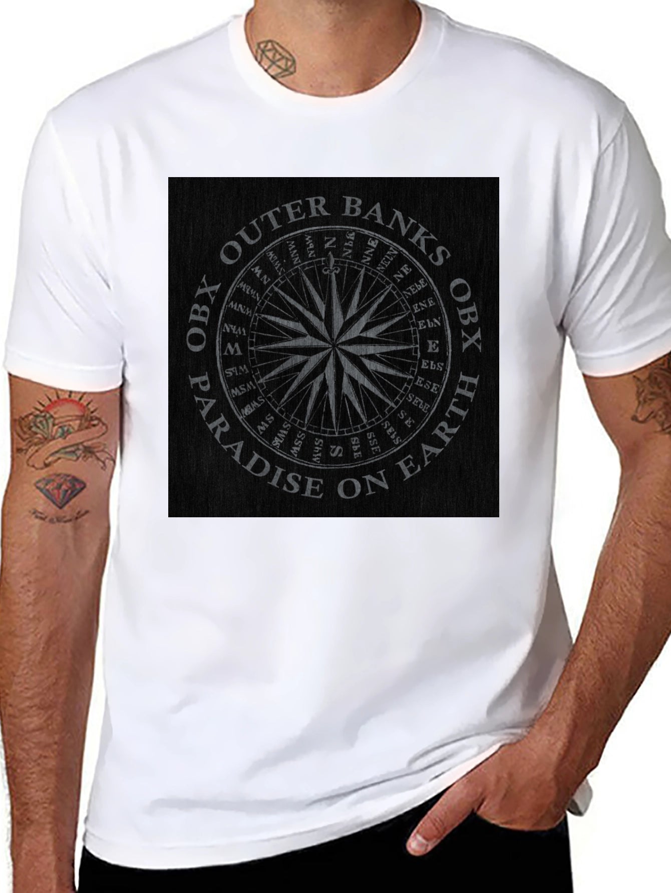 Outer Banks OBX Compass T-Shirt