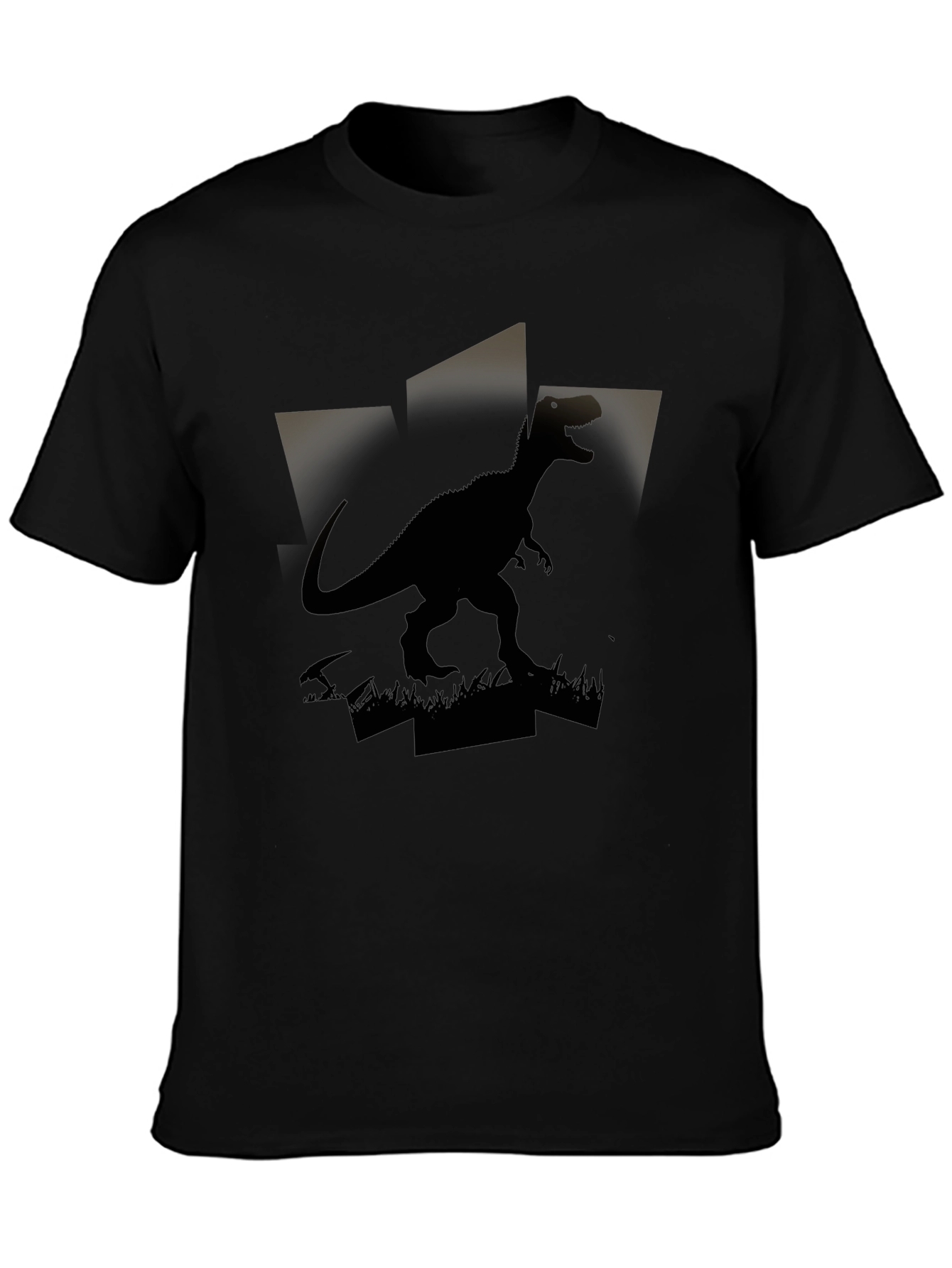 Dinosaur Graphic Black T-Shirt
