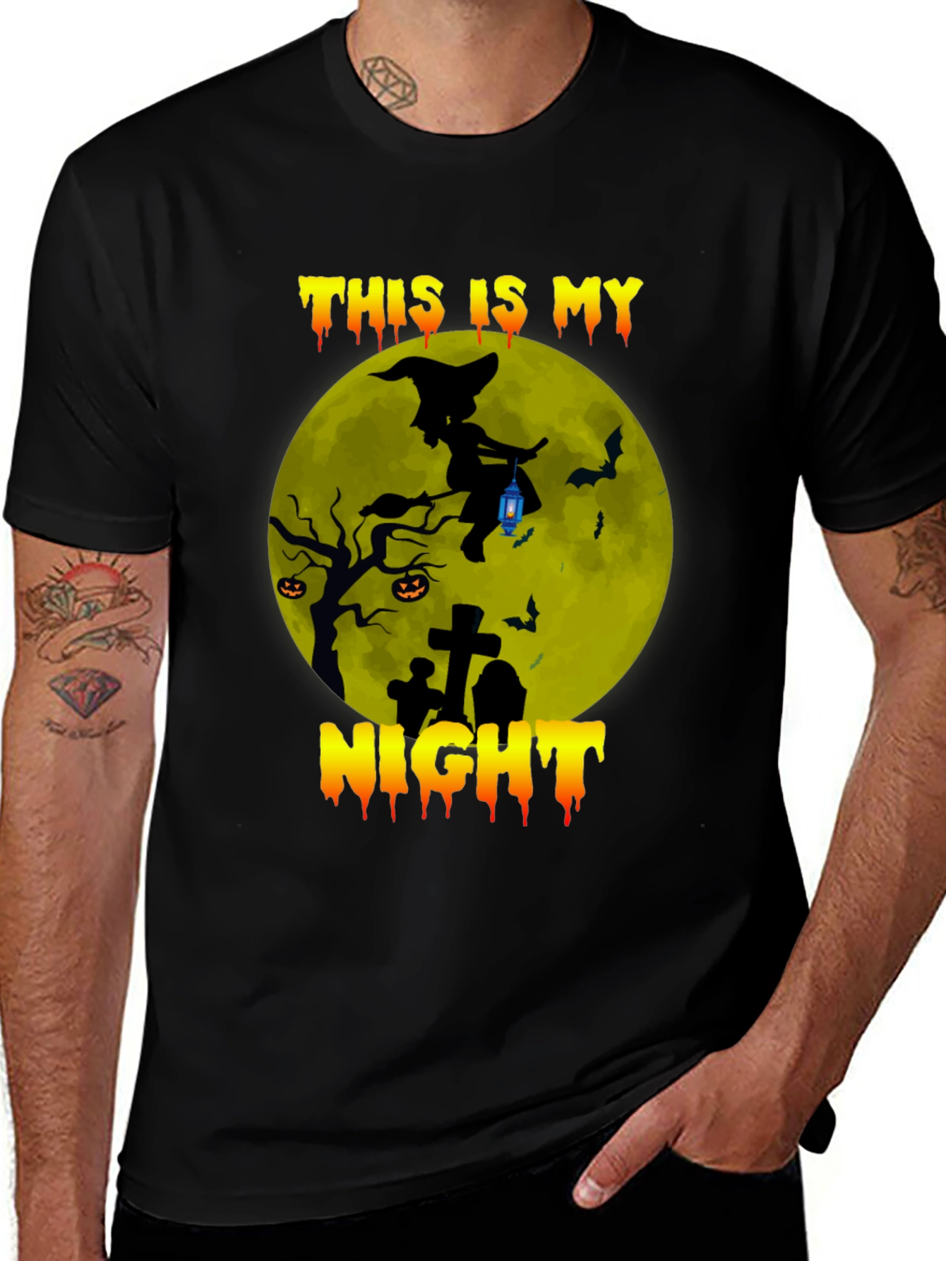 Halloween Witch Night T-Shirt