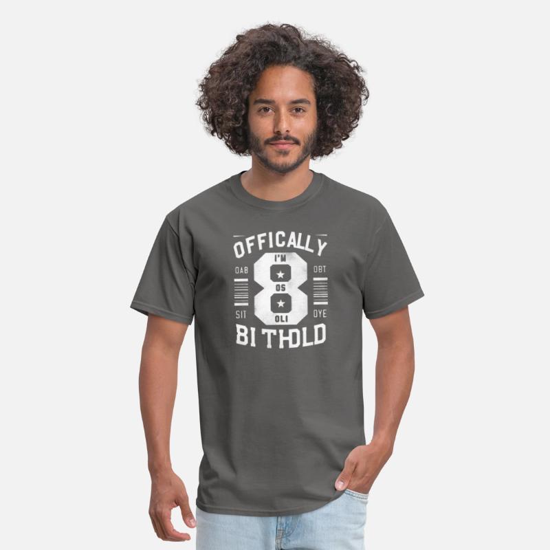 Officially Eight Birthday Tee