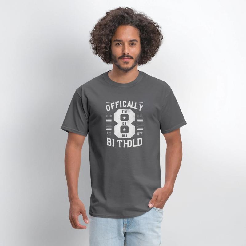 Officially Eight Birthday Tee