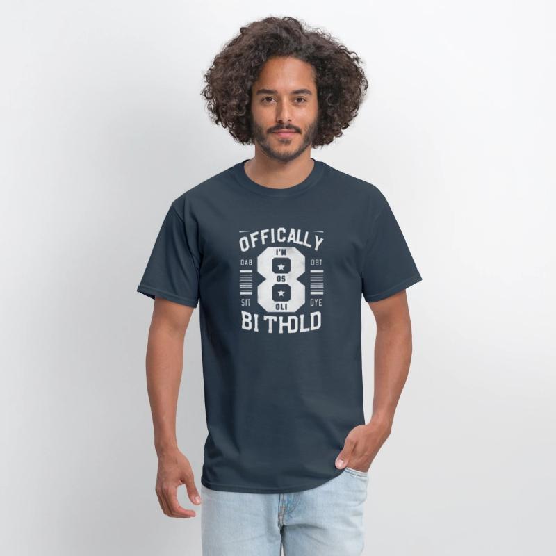 Officially Eight Birthday Tee
