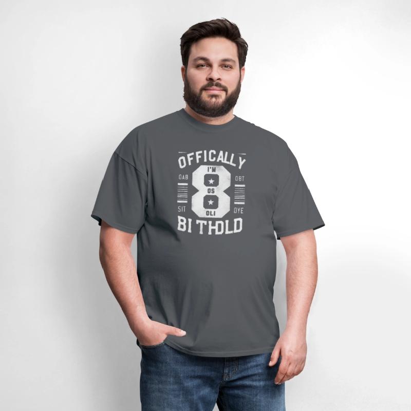 Officially Eight Birthday Tee