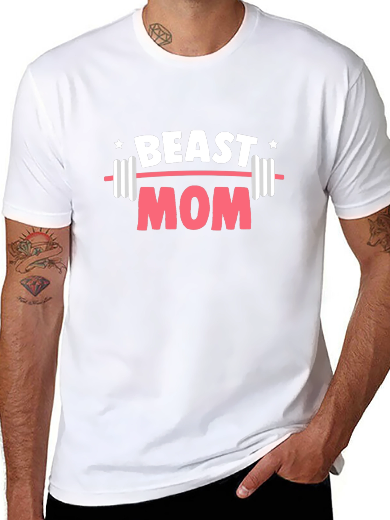 Beast Mom Workout T-Shirt - Fitness Apparel