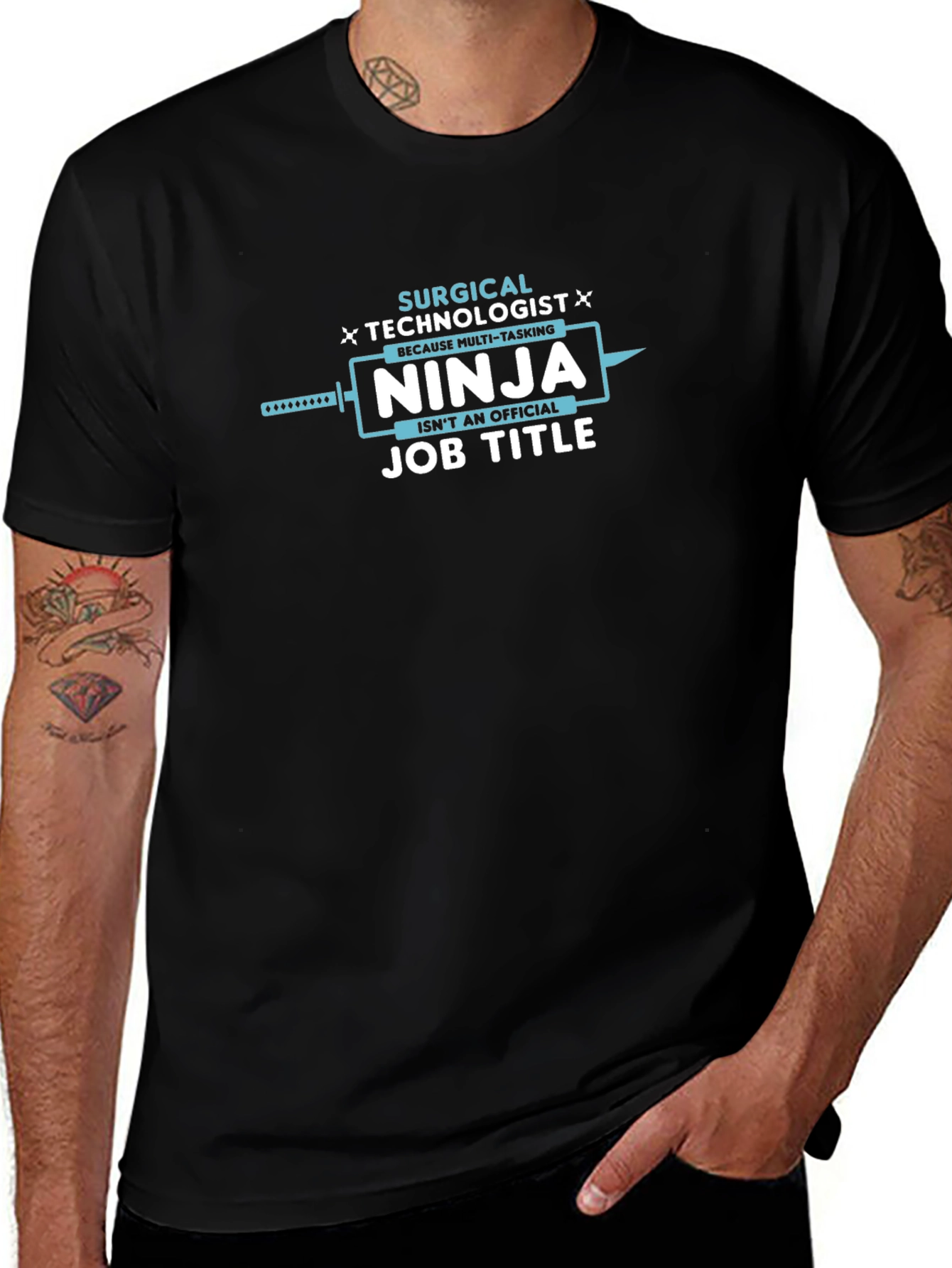 Surgical Technologist Ninja T-Shirt