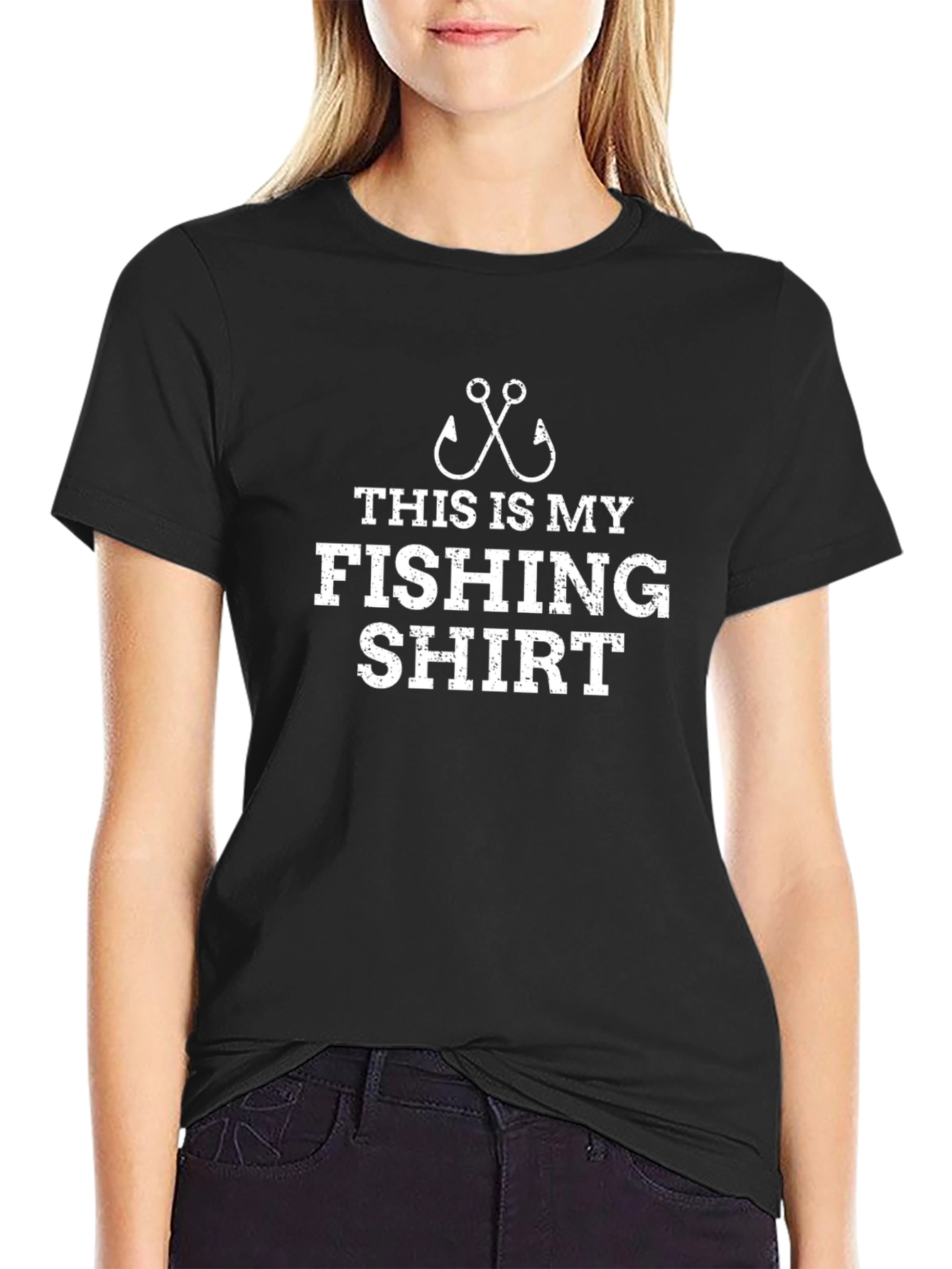This is My Fishing Shirt - Novelty Graphic Tee