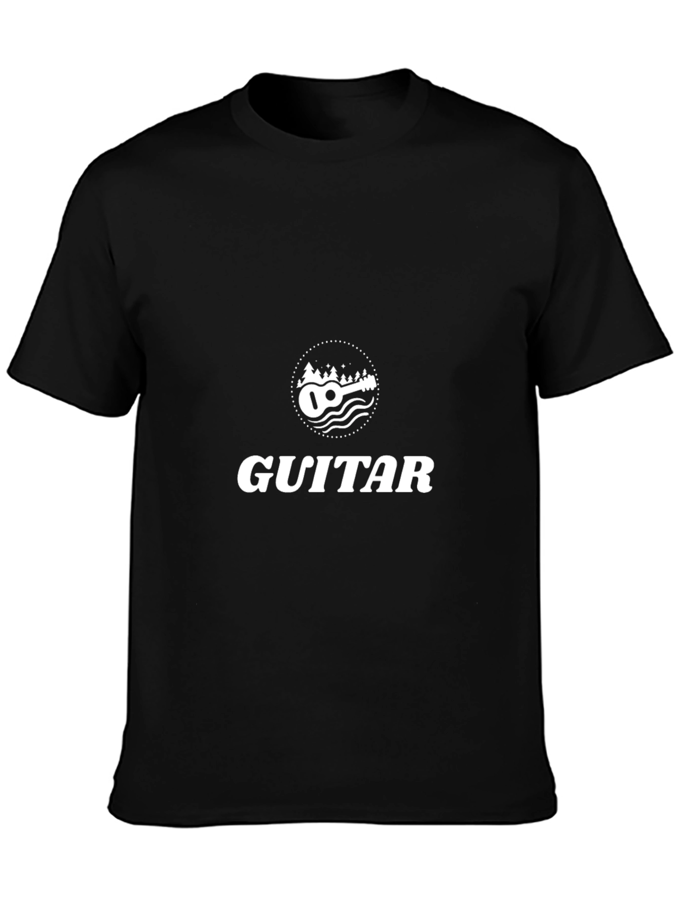 Guitar Lover T-Shirt - Black Graphic Tee