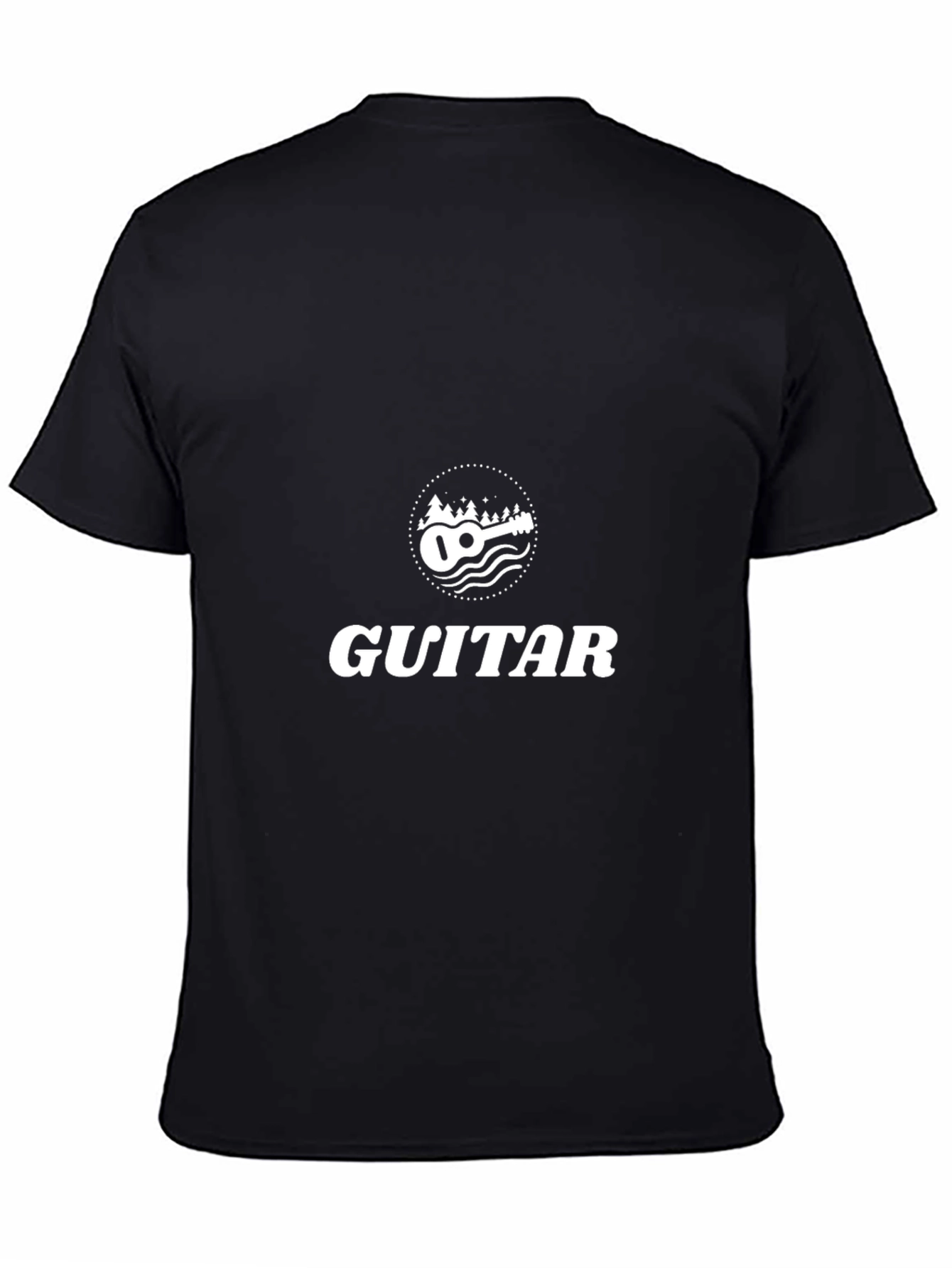 Guitar Lover T-Shirt - Black Graphic Tee