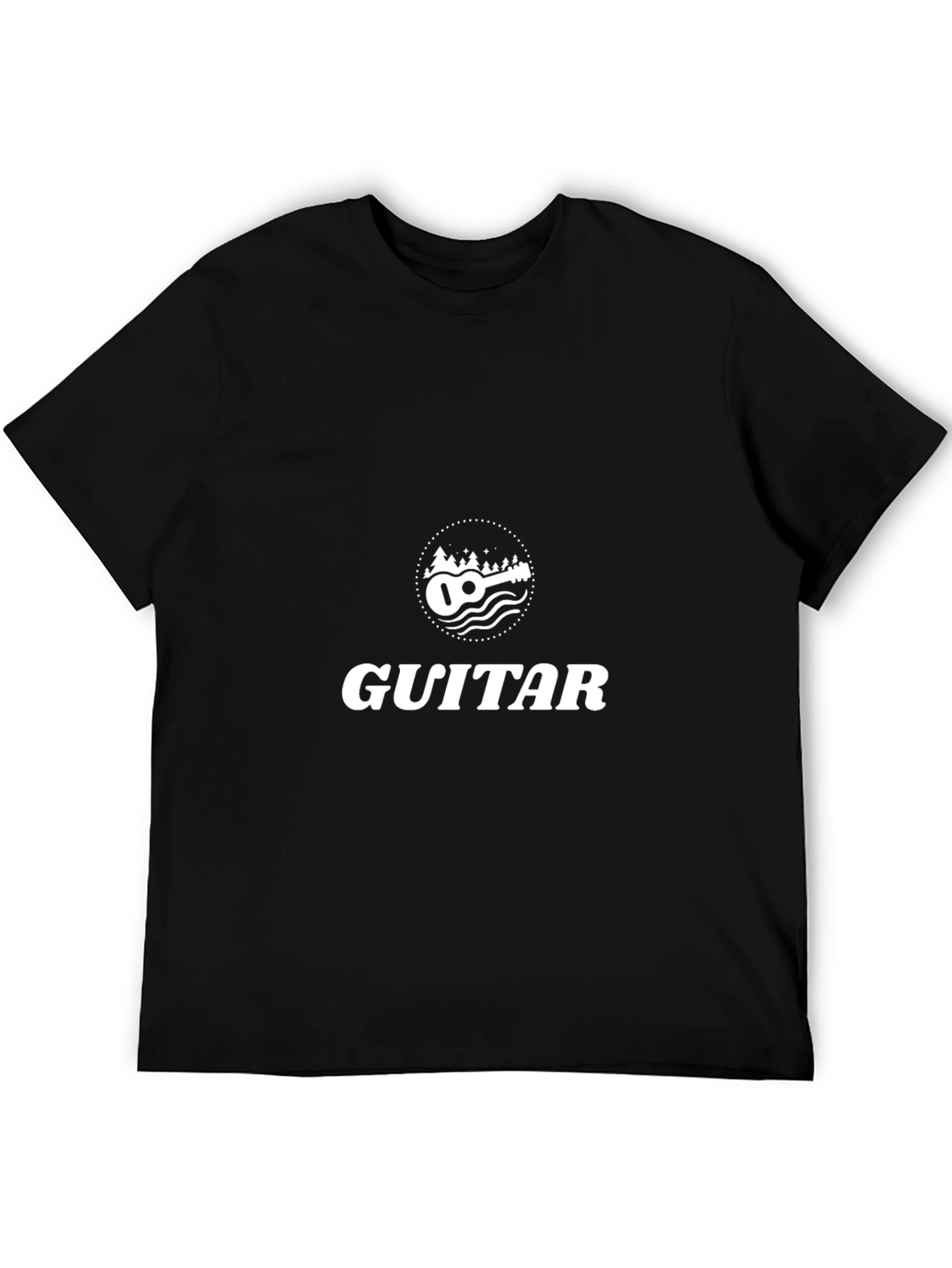 Guitar Lover T-Shirt - Black Graphic Tee
