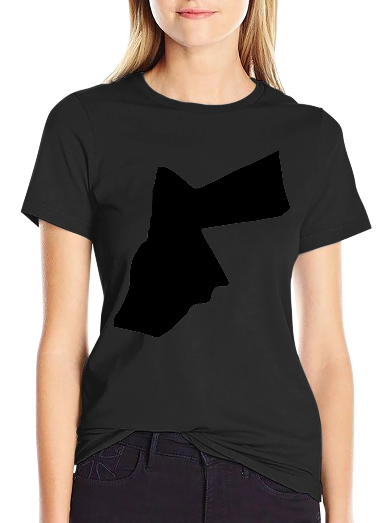 Jordan Map Silhouette Black T-Shirt