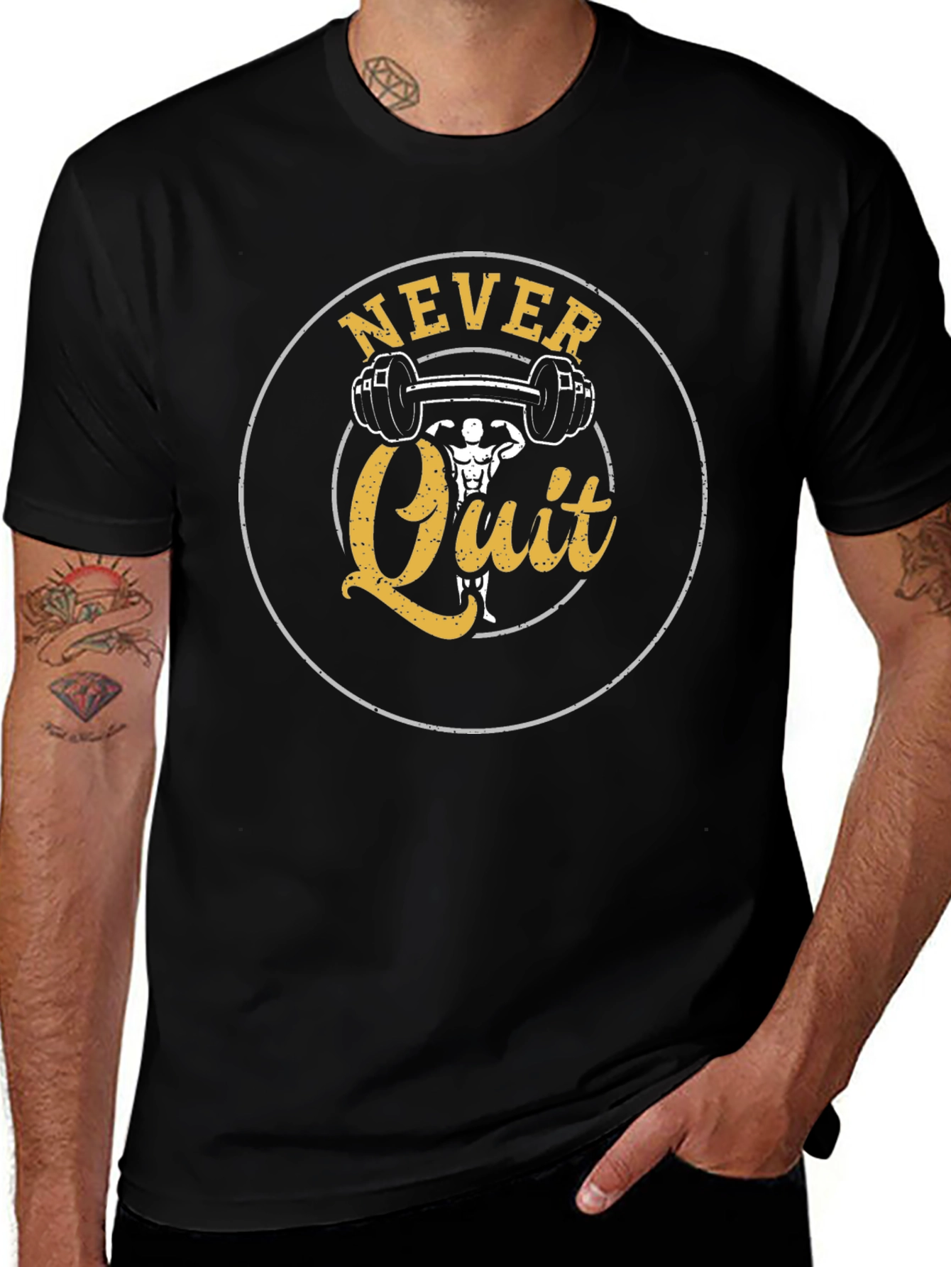 Never Quit Fitness T-Shirt