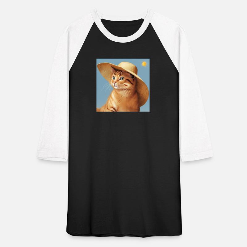 Orange space cat sun