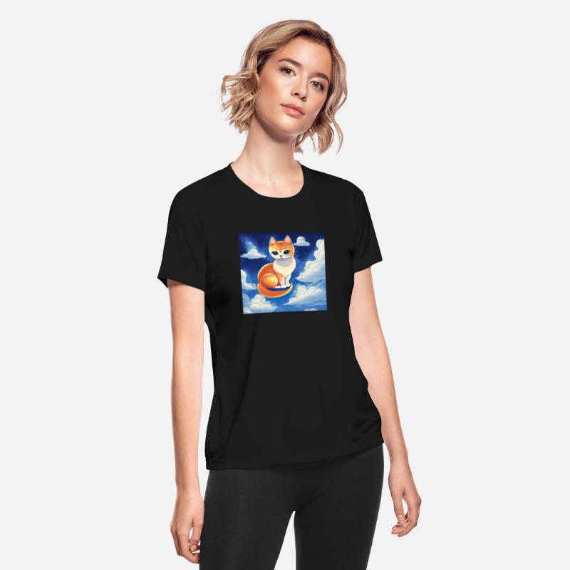 Orange space cat