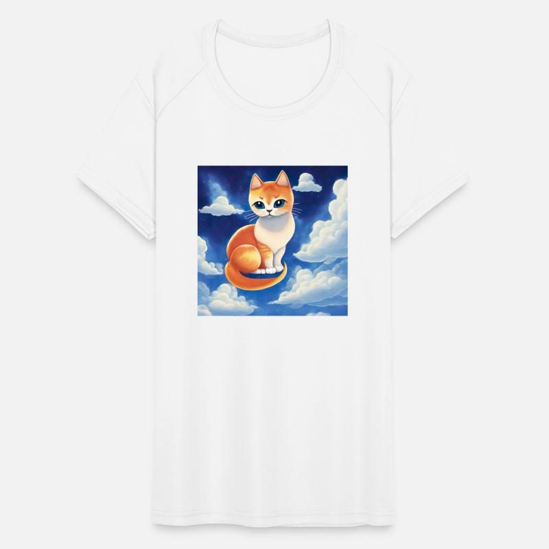 Orange space cat