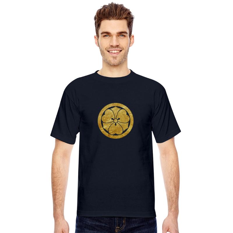 Oriental Sakai Mon Japanese samurai clan faux gold