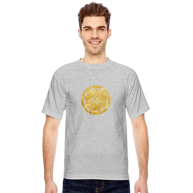 Oriental Sakai Mon Japanese samurai clan faux gold