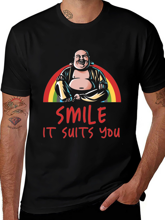 Buddha Smile T-Shirt - It Suits You!