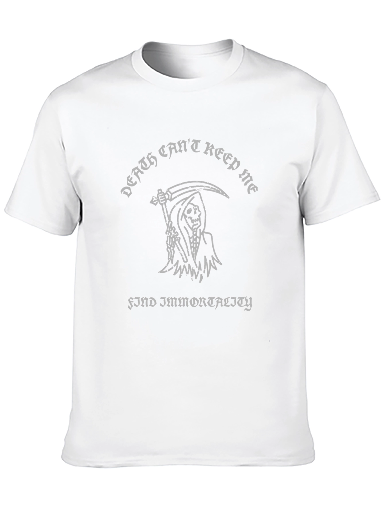 Death Cant Keep Me Grim Reaper Graphic Tee