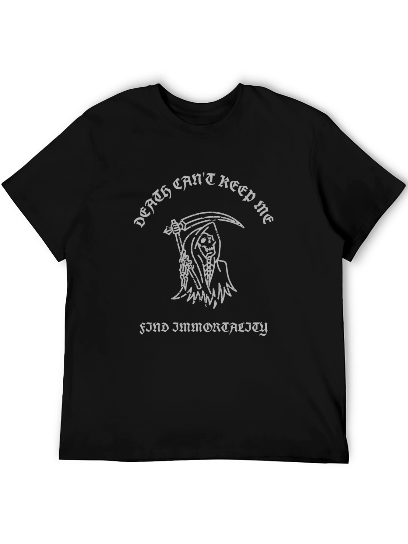Death Cant Keep Me Grim Reaper Graphic Tee
