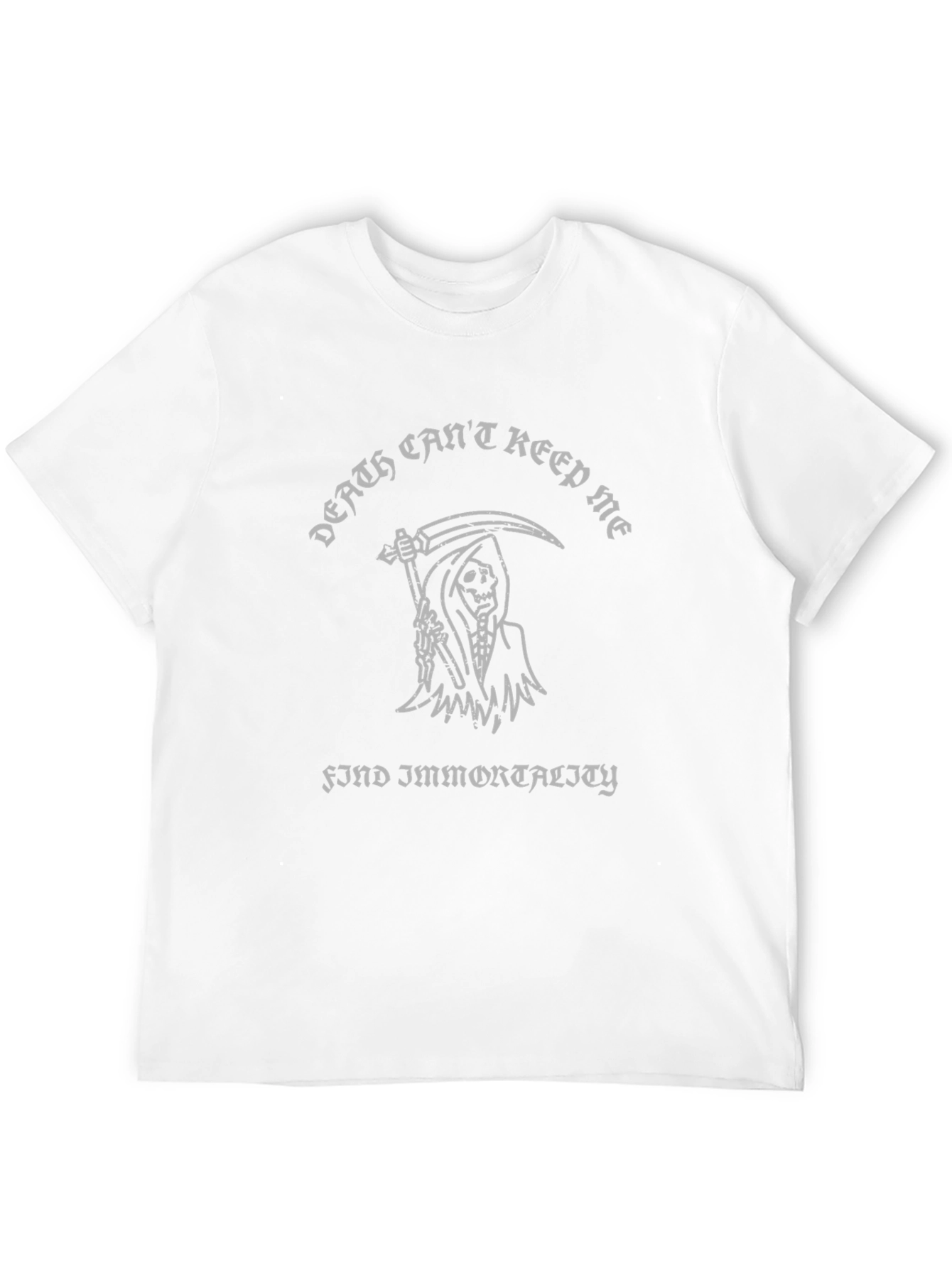 Death Cant Keep Me Grim Reaper Graphic Tee