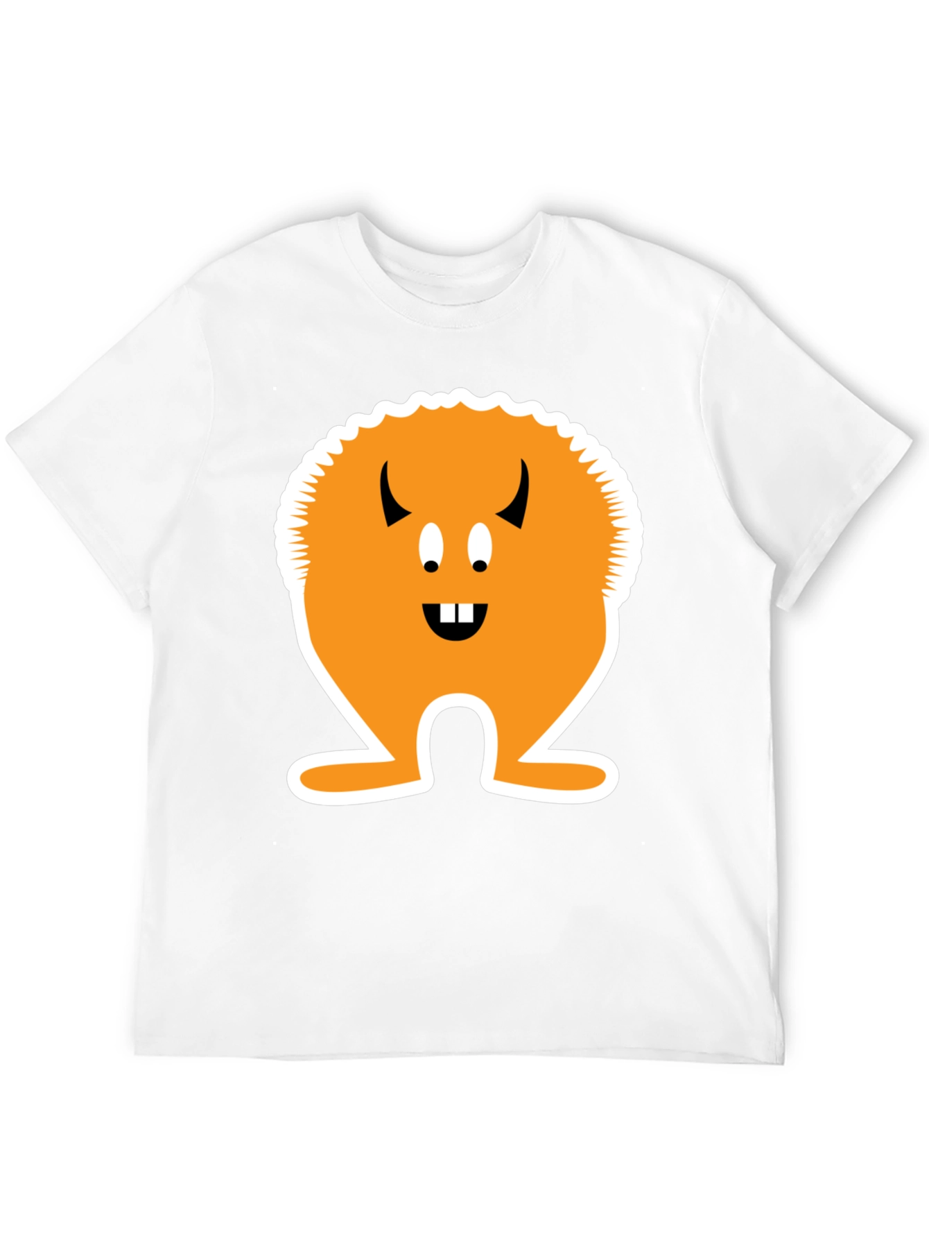 Monster Graphic T-Shirt - Black Cotton Tee