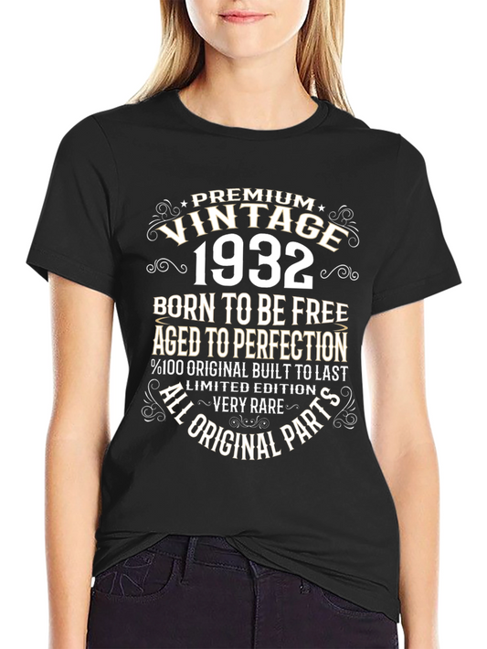 Vintage 1932 Premium T-Shirt: Aged to Perfection