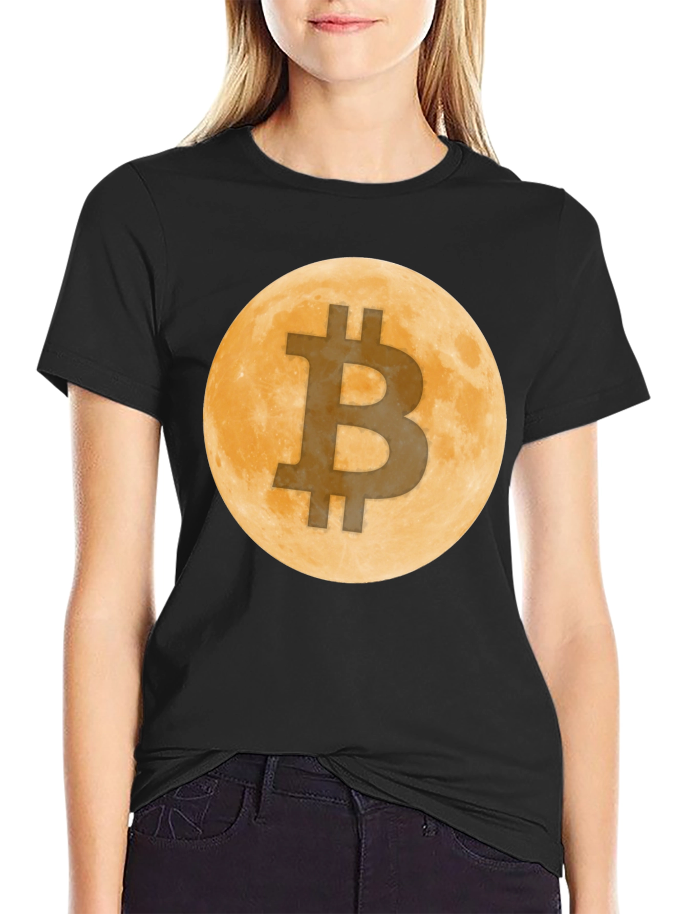 Bitcoin Moon T-Shirt - Crypto HODL Tee