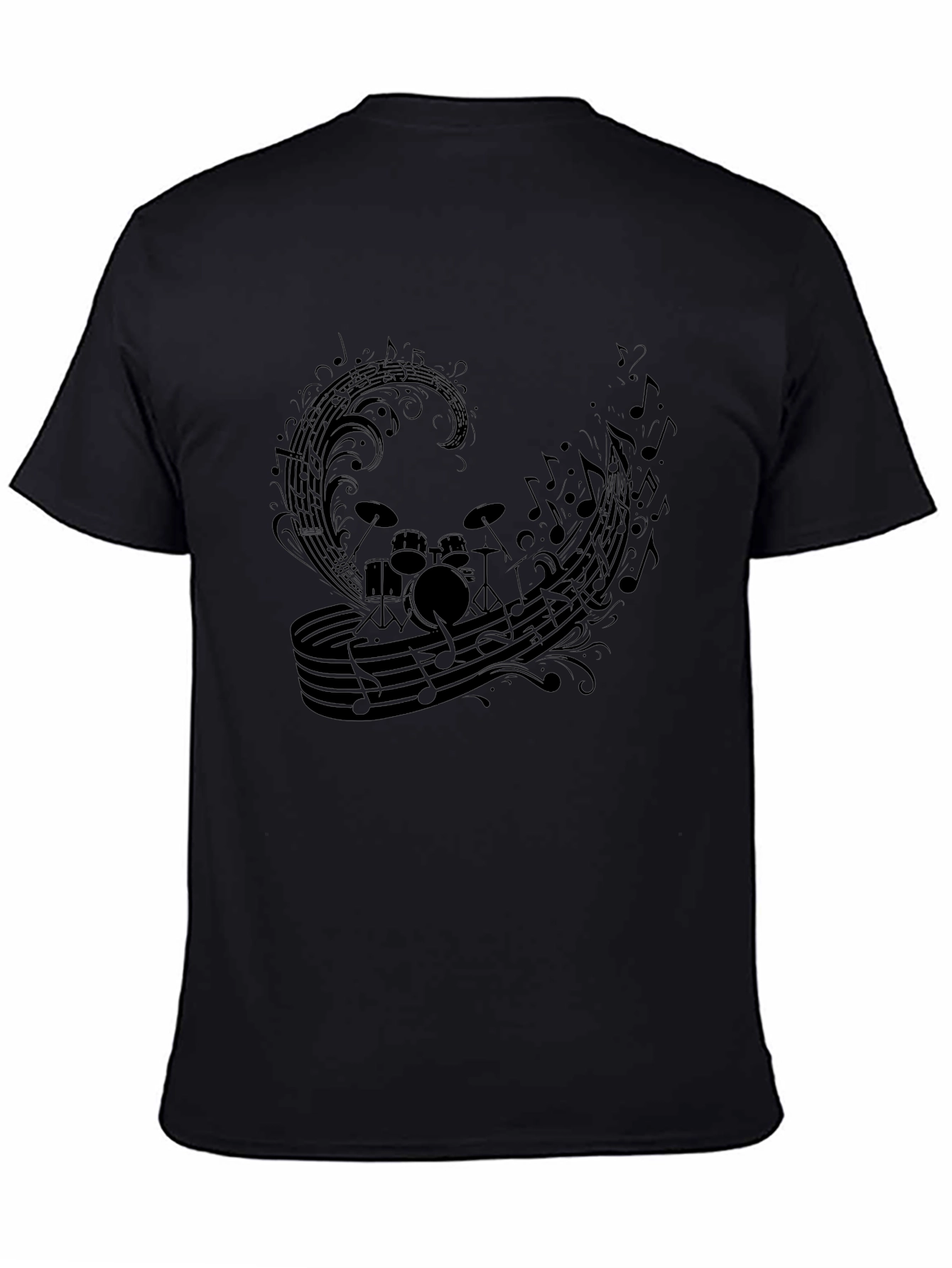 Musical Drum Set Graphic Tee