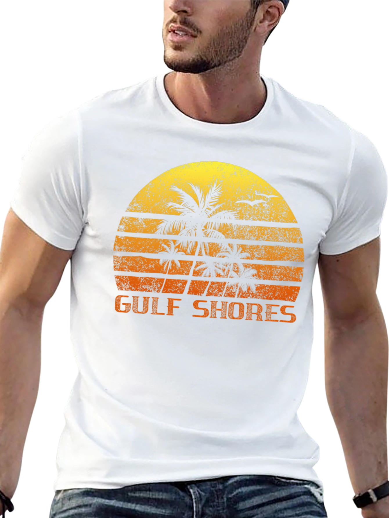 Gulf Shores Sunset Graphic T-Shirt