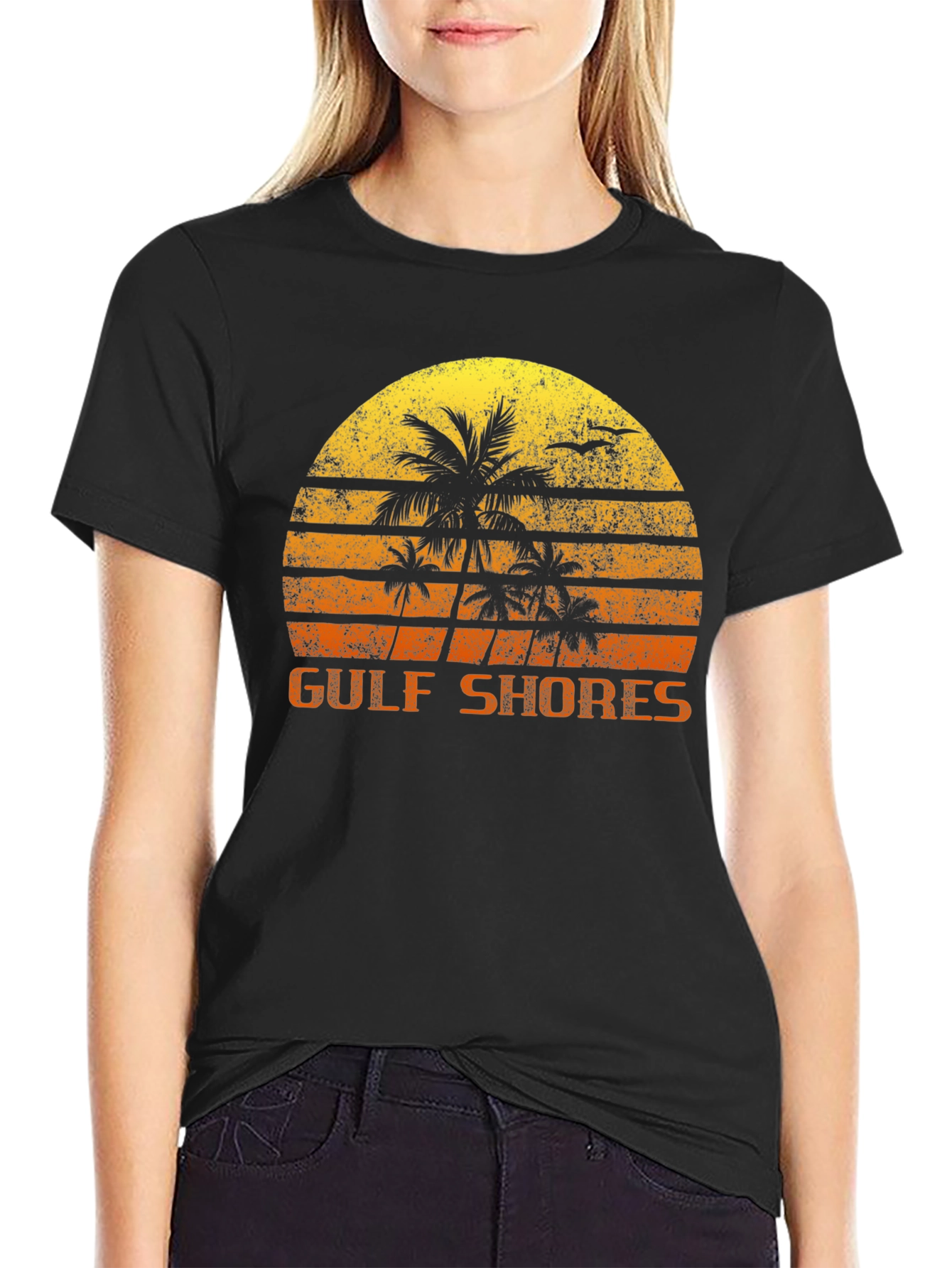 Gulf Shores Sunset Graphic T-Shirt
