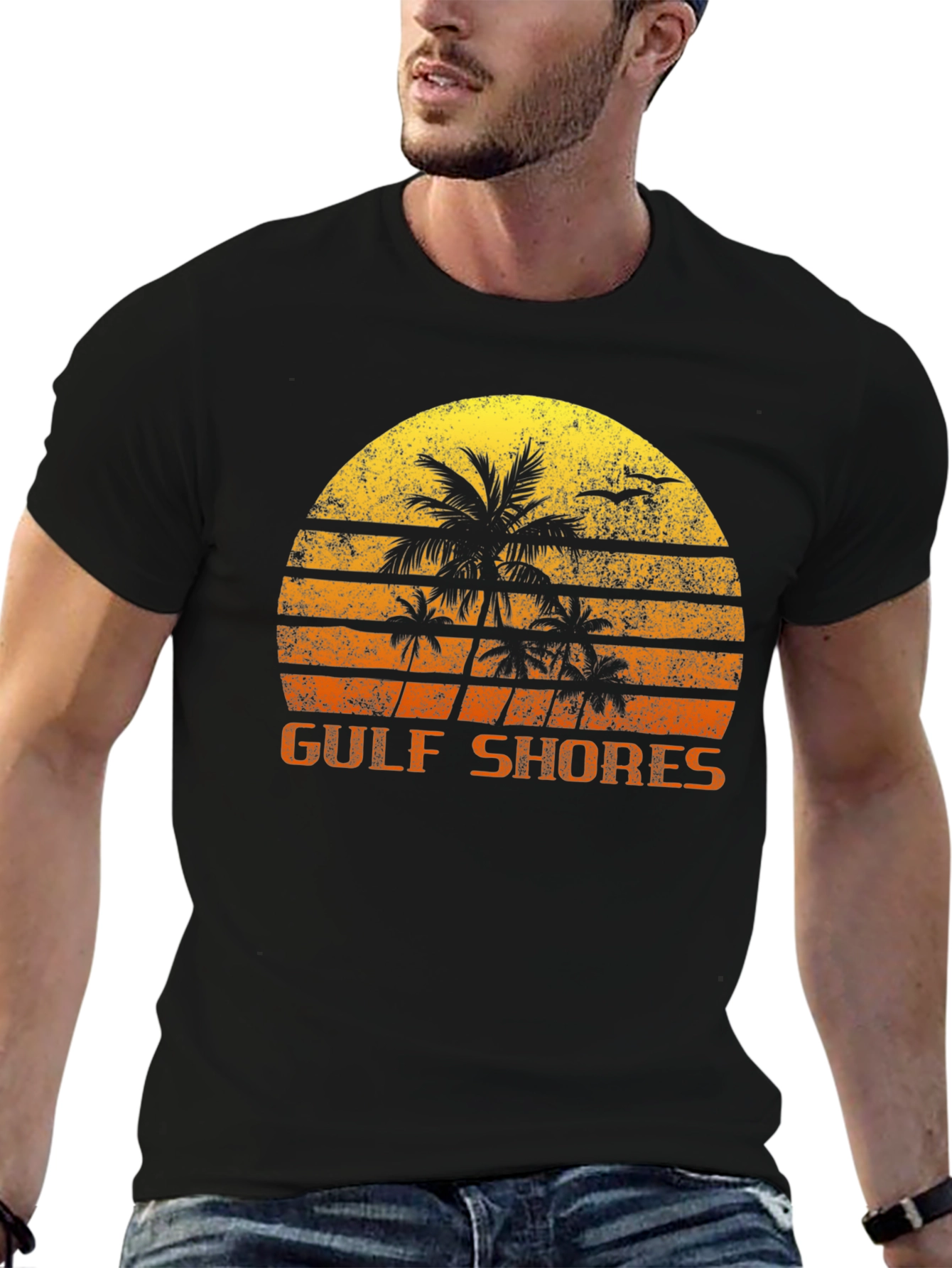 Gulf Shores Sunset Graphic T-Shirt
