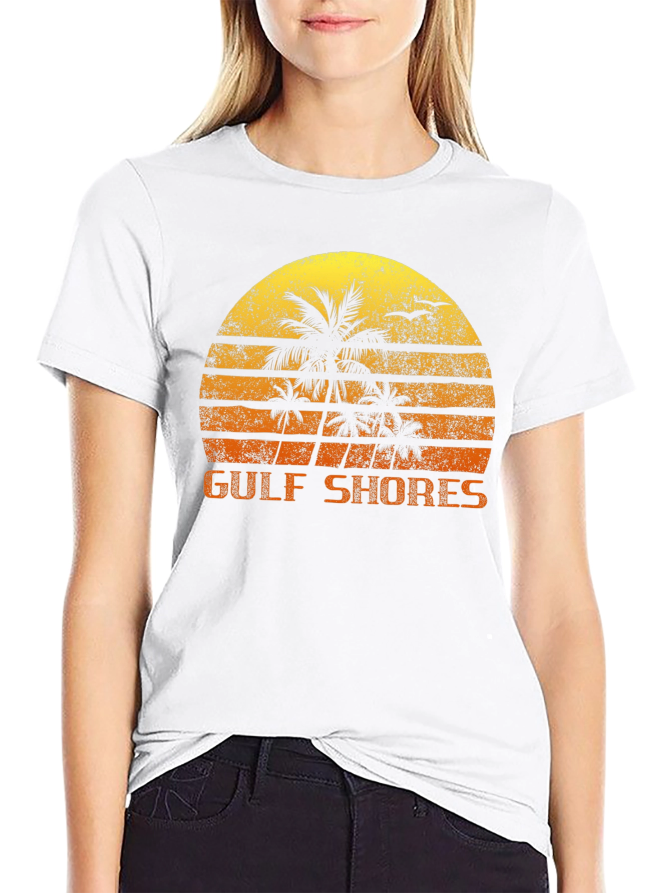 Gulf Shores Sunset Graphic T-Shirt