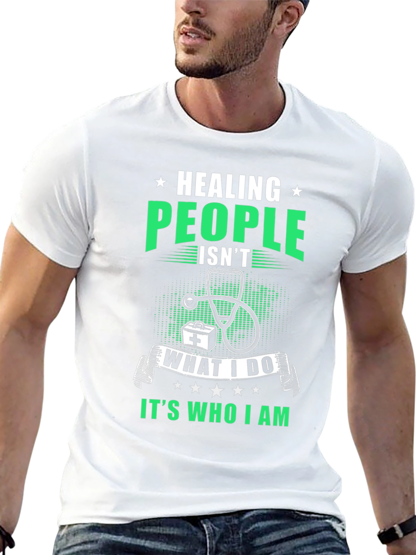 Healing People T-Shirt - Medical Profession Tee