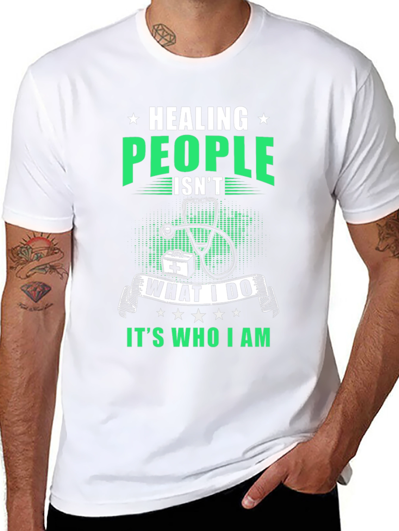 Healing People T-Shirt - Medical Profession Tee