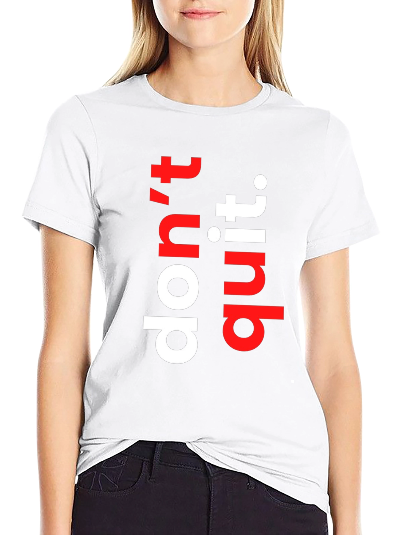 Motivational Dont Quit Graphic Tee
