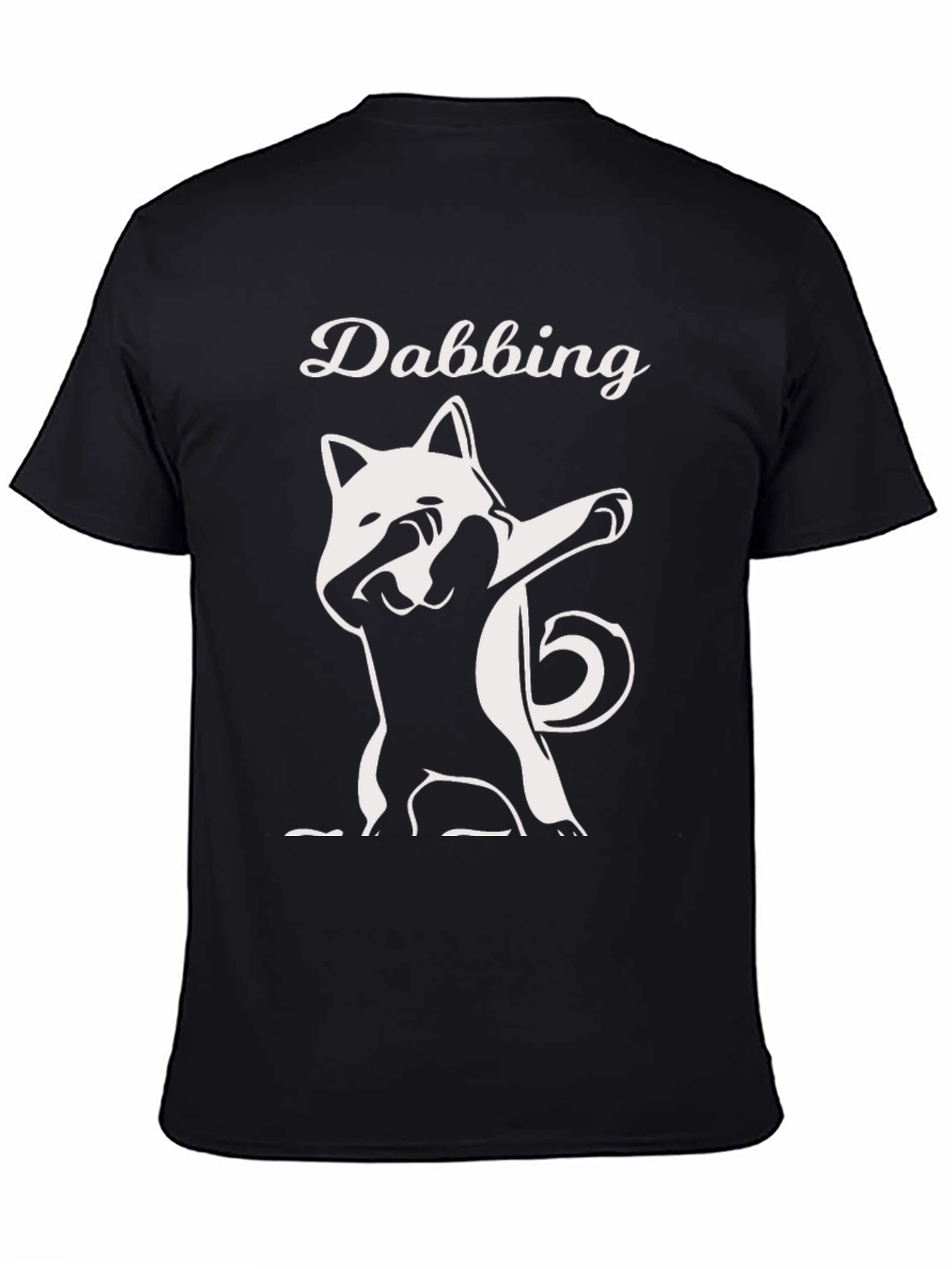 Dabbing Dog T-Shirt - Funny Novelty Tee