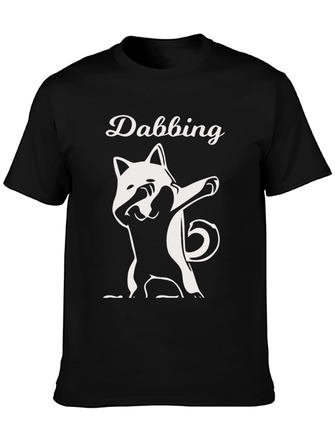 Dabbing Dog T-Shirt - Funny Novelty Tee